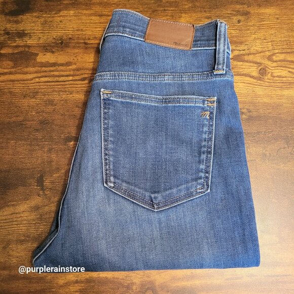 Madewell Jeans Size 28 Stovepipe High Rise Tummy Control Leman Wash MB466 - Picture 3 of 13